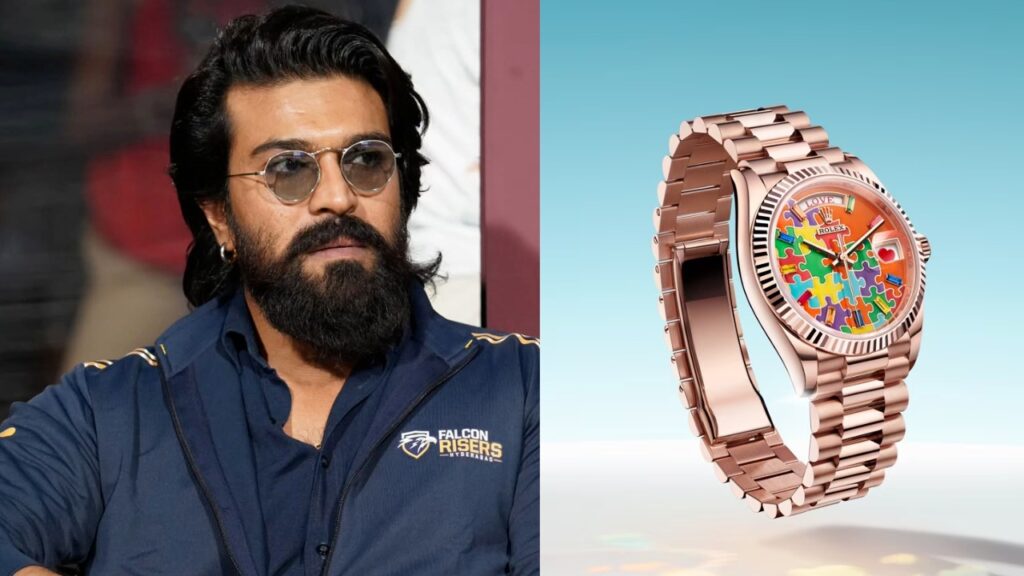 Ram Charan's ₹2.19 crore Rolex watch revealed