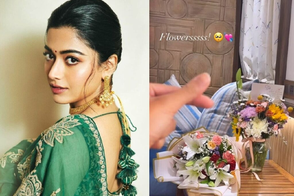 Who Sent Rashmika the Flowers