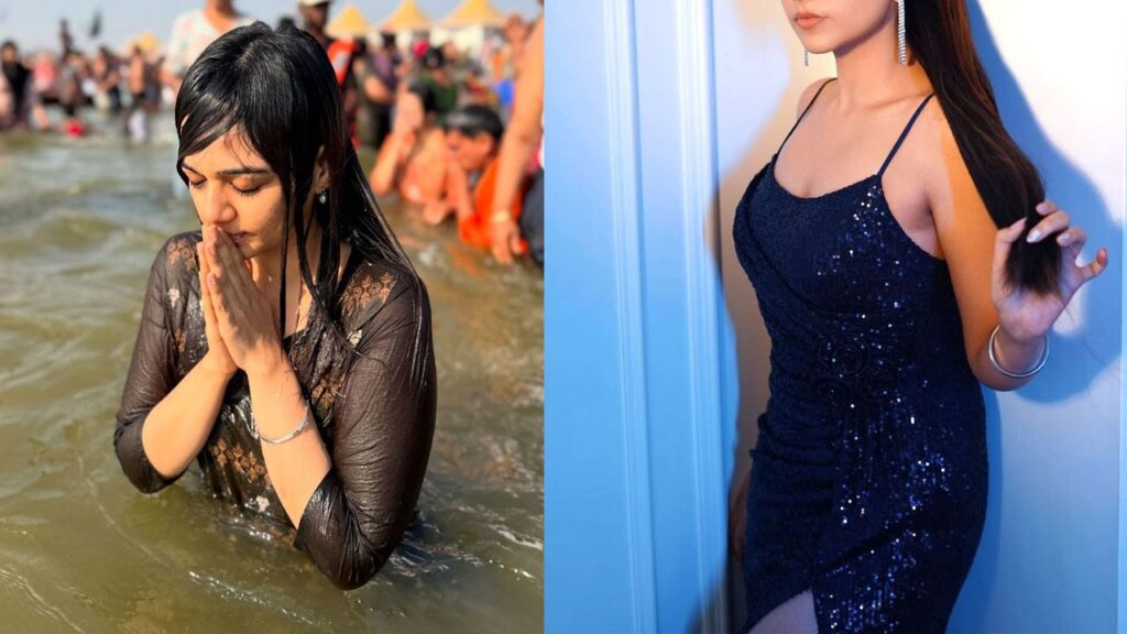 Bhavya Trikha Takes Holy Dip Kumbh