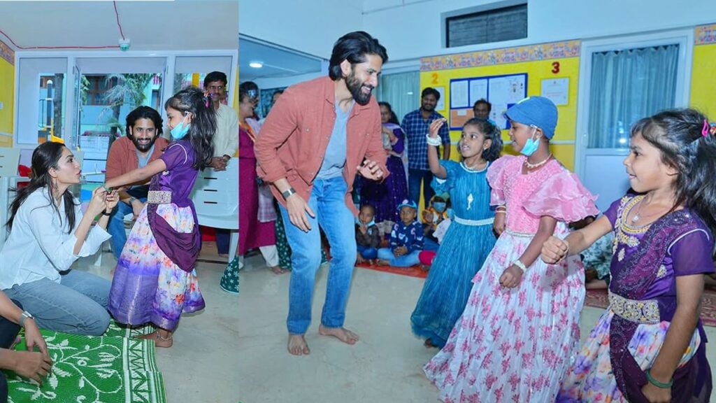 Cancer Kids Meet Naga Chaitanya