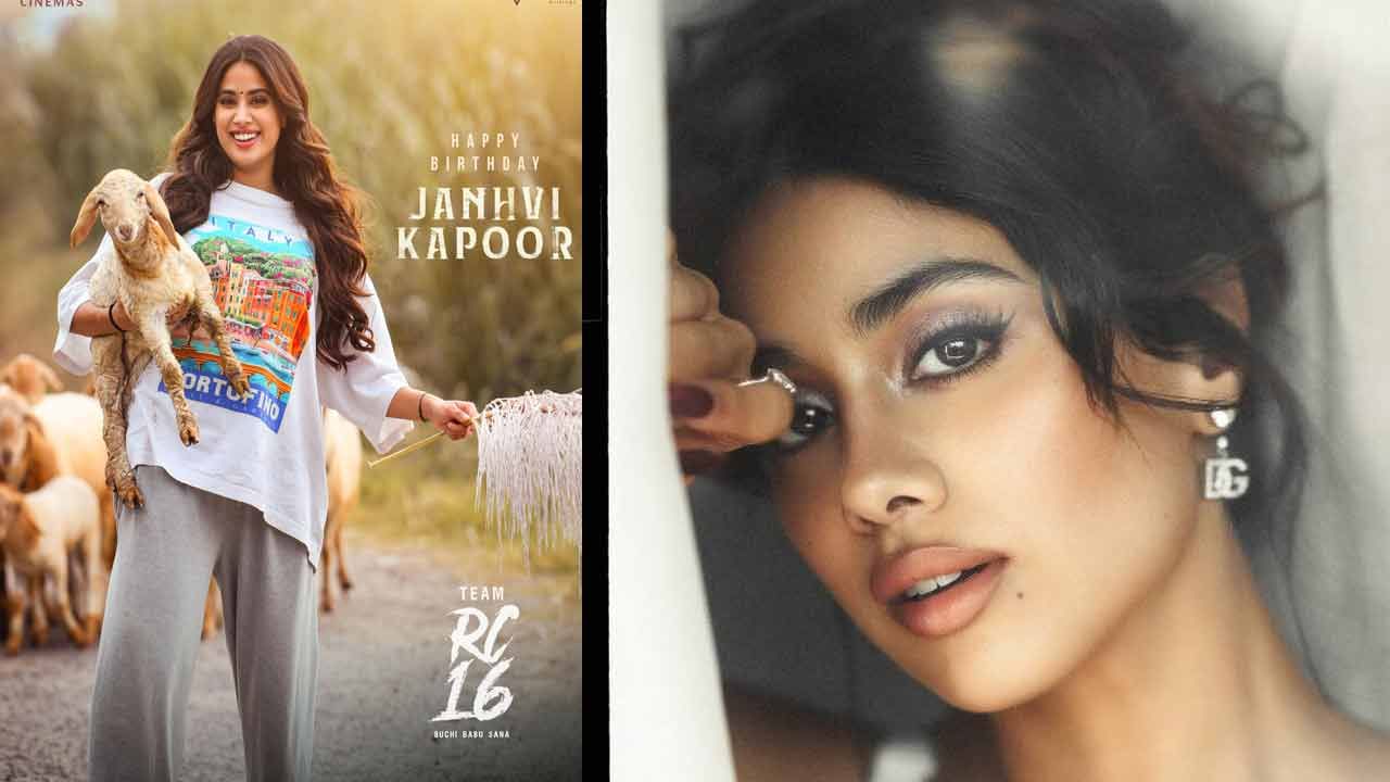 Janhvi Kapoor First Look Tease in RC16