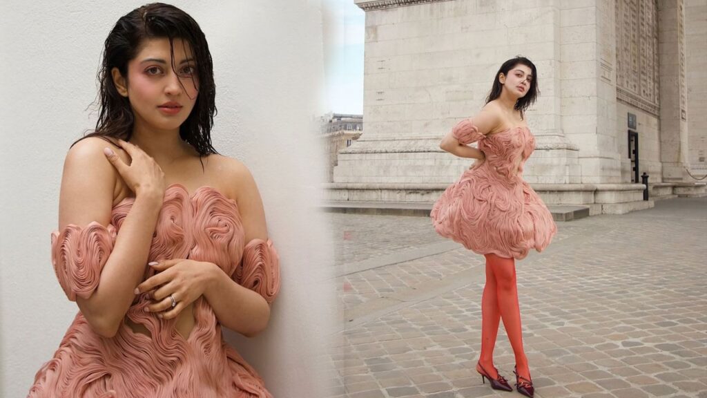 Pranitha's Chewing Gum Dress Goes Viral