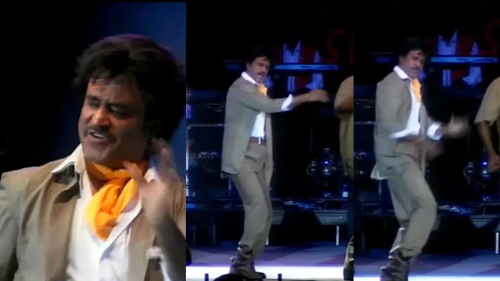 Superstar Rajinikanth’s Rare Dance Clip