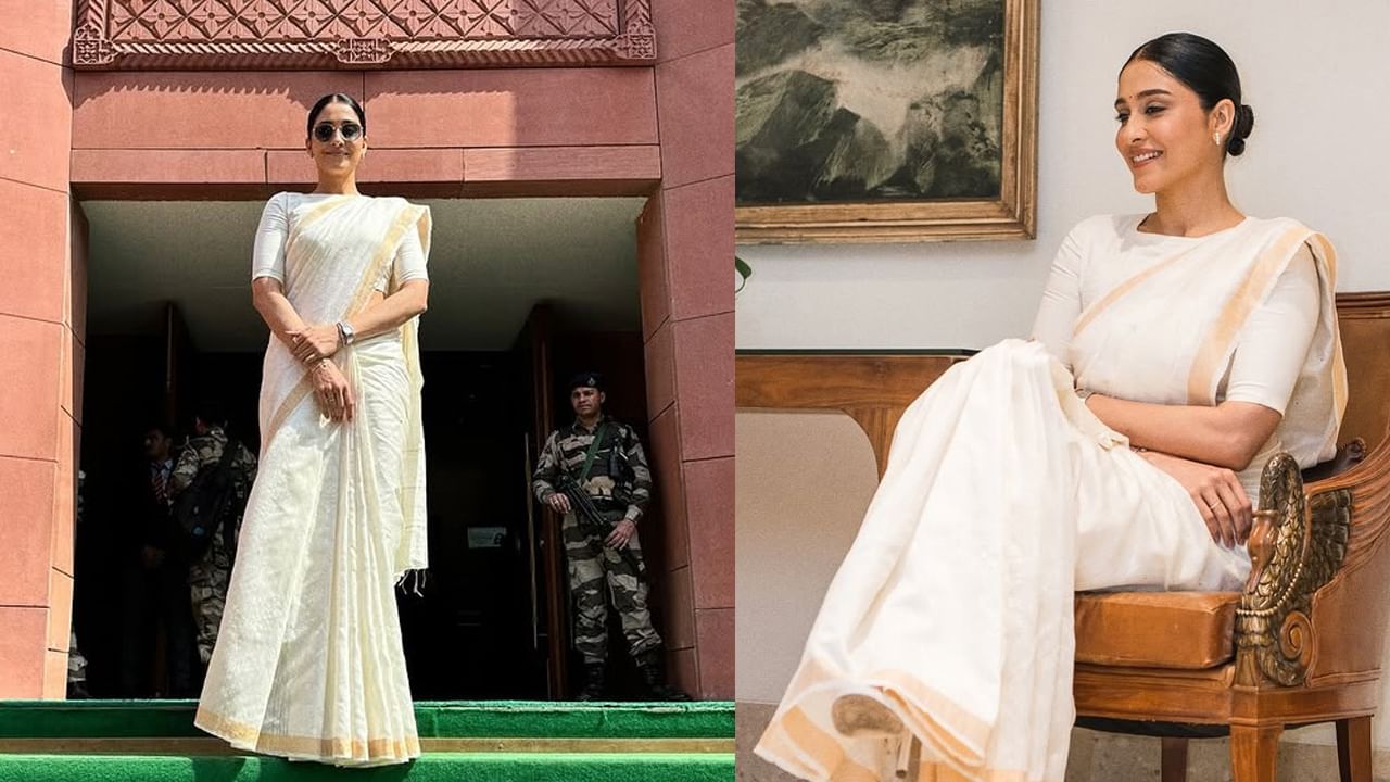 Regina Cassandra Visits Indian Parliament With Students