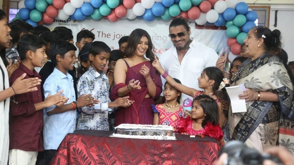 Varalaxmi Birthday Celebrations With Orphans
