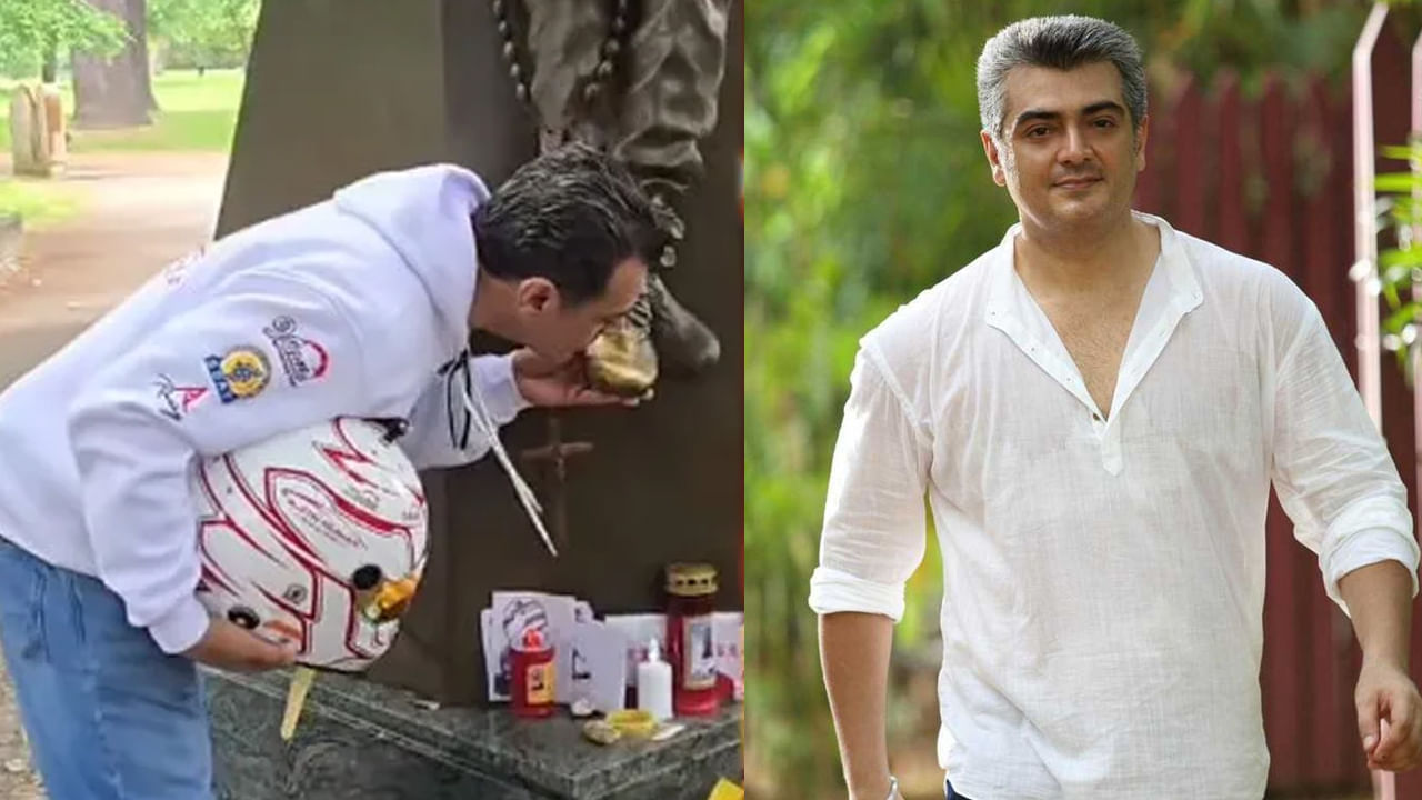 Ajith Kumar Pays Tribute to F1 Legend Ayrton Senna