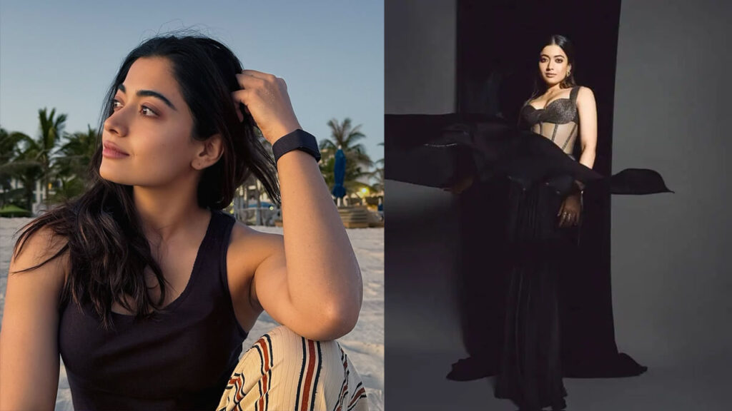 Rashmika Mandanna ₹92,500 Black Saree Goes Viral.