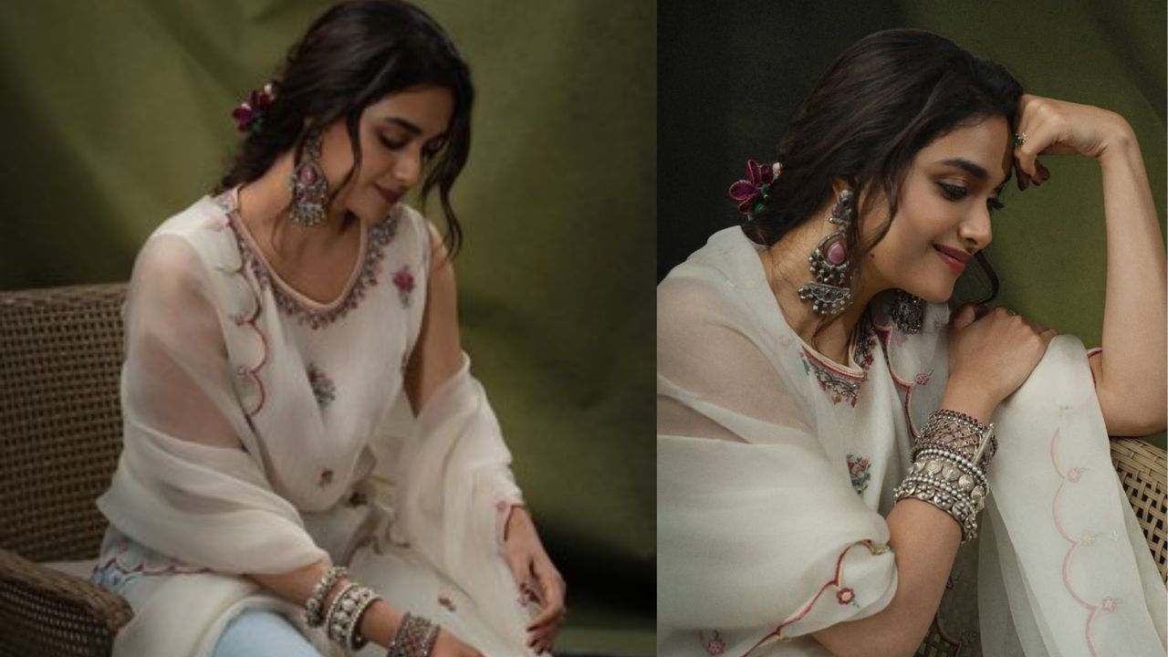 Keerthy Suresh: మోడర్న్ వైట్ లుక్‌లో కీర్తి మ్యాజిక్..