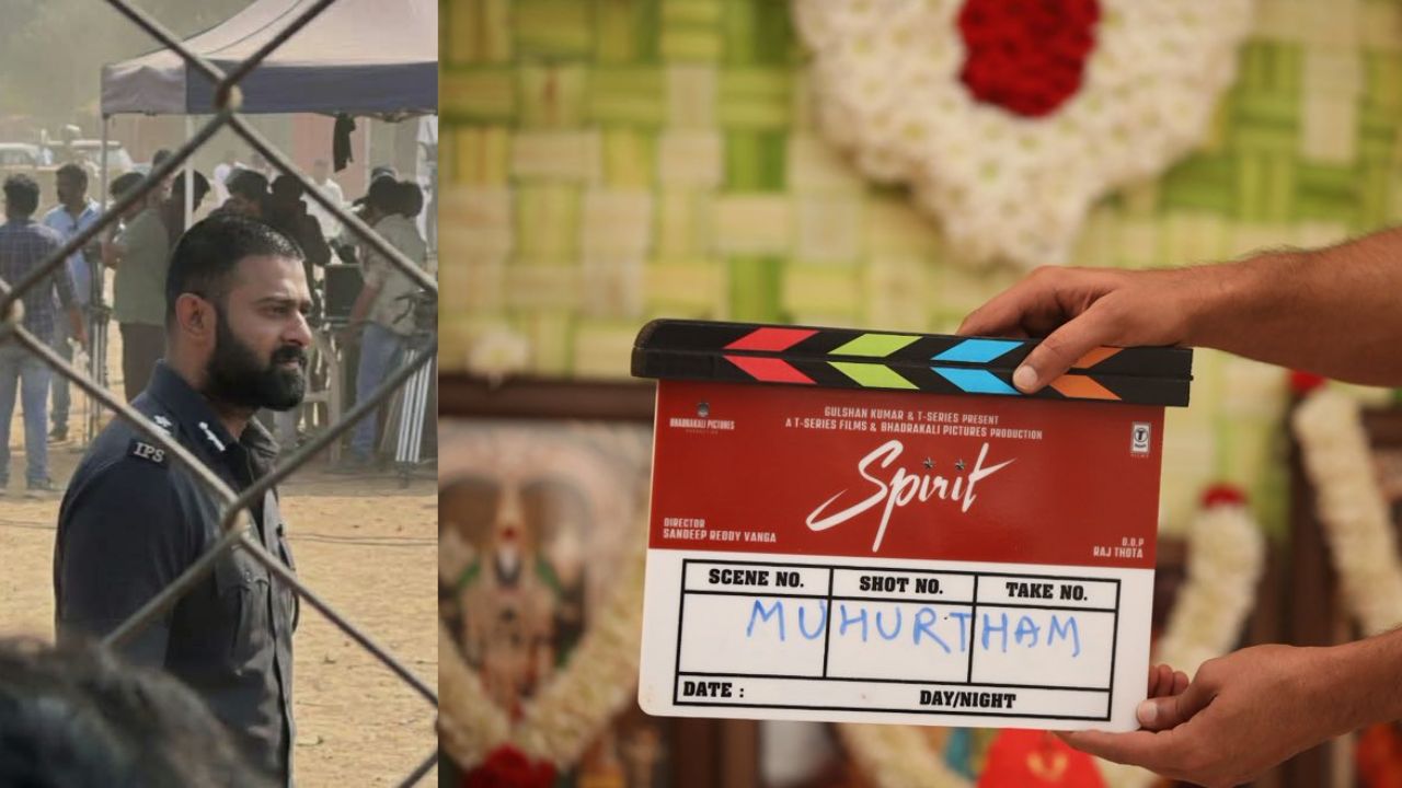 Spirit : ‘స్పిరిట్’ పూజ కార్యక్రమం ముగిసింది.. ప్రభాస్ లుక్ లీక్  అయింది..?