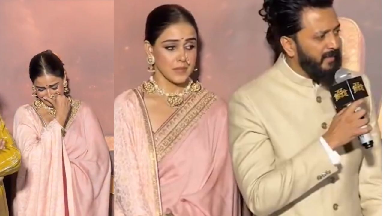 Genelia D’Souza: స్టేజి పైనే వెక్కి వెక్కి ఏడ్చిన హా.. హా.. హాసిని.! వీడియో వైరల్..