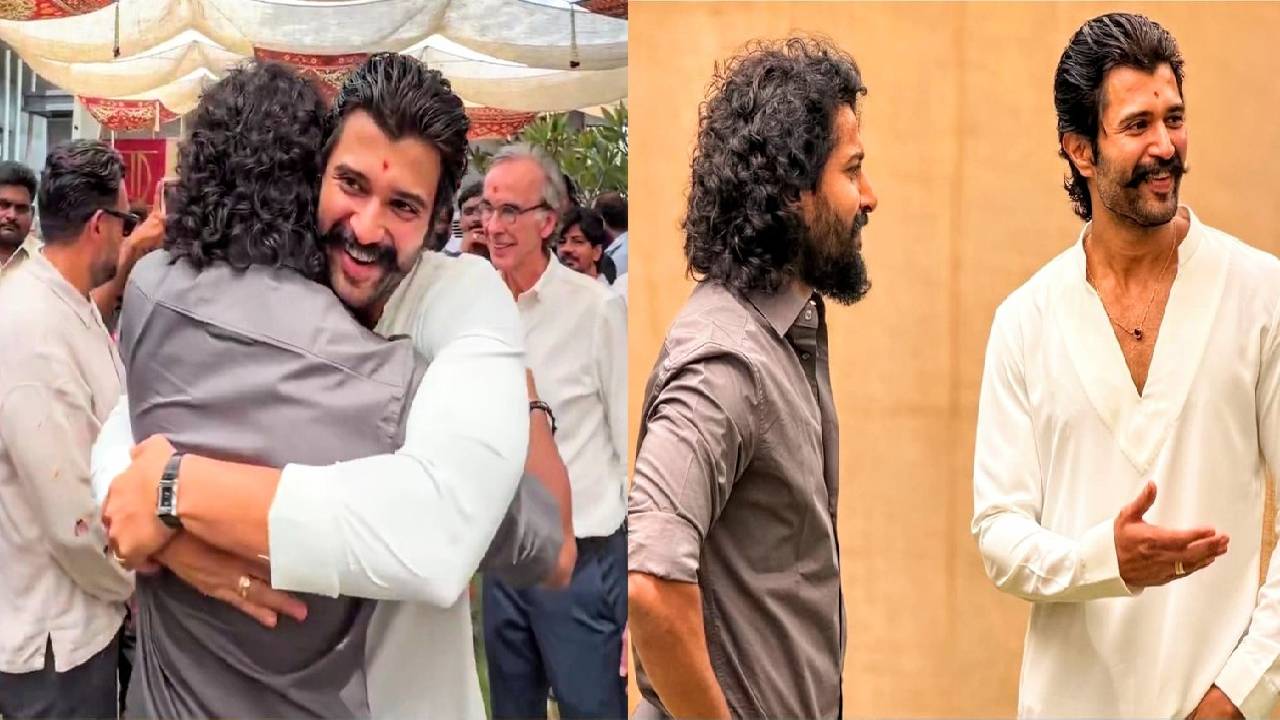 VDxSHOURYUV : రౌడీ స్టార్ కోసం నేచురల్ స్టార్..విజయ్-నాని సందడి!