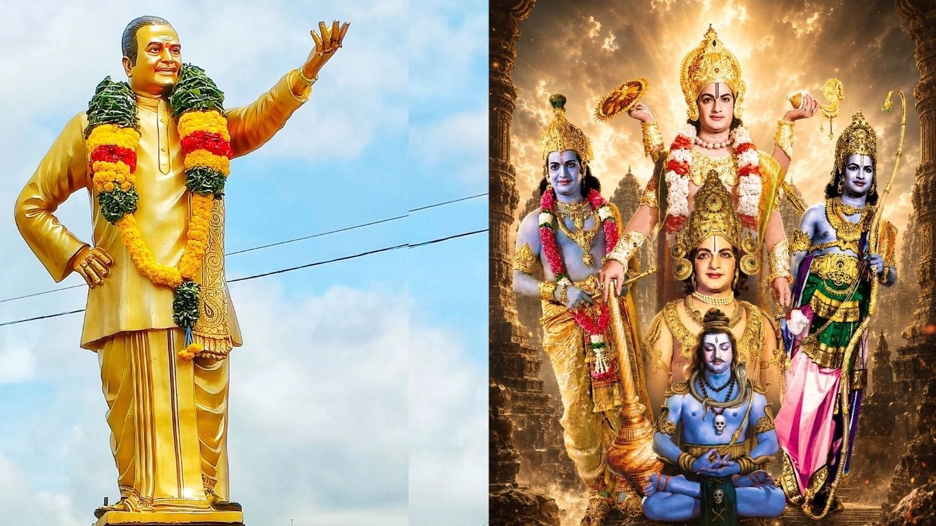 NTR : తెలుగువారి ఆత్మగౌరవం అఖండ తెలుగు జాతి కీర్తి పతాకం ‘ఎన్టీఆర్’ 103వ జయంతి సందర్భంగా తెలుగు జాతి ఘన నివాళి!