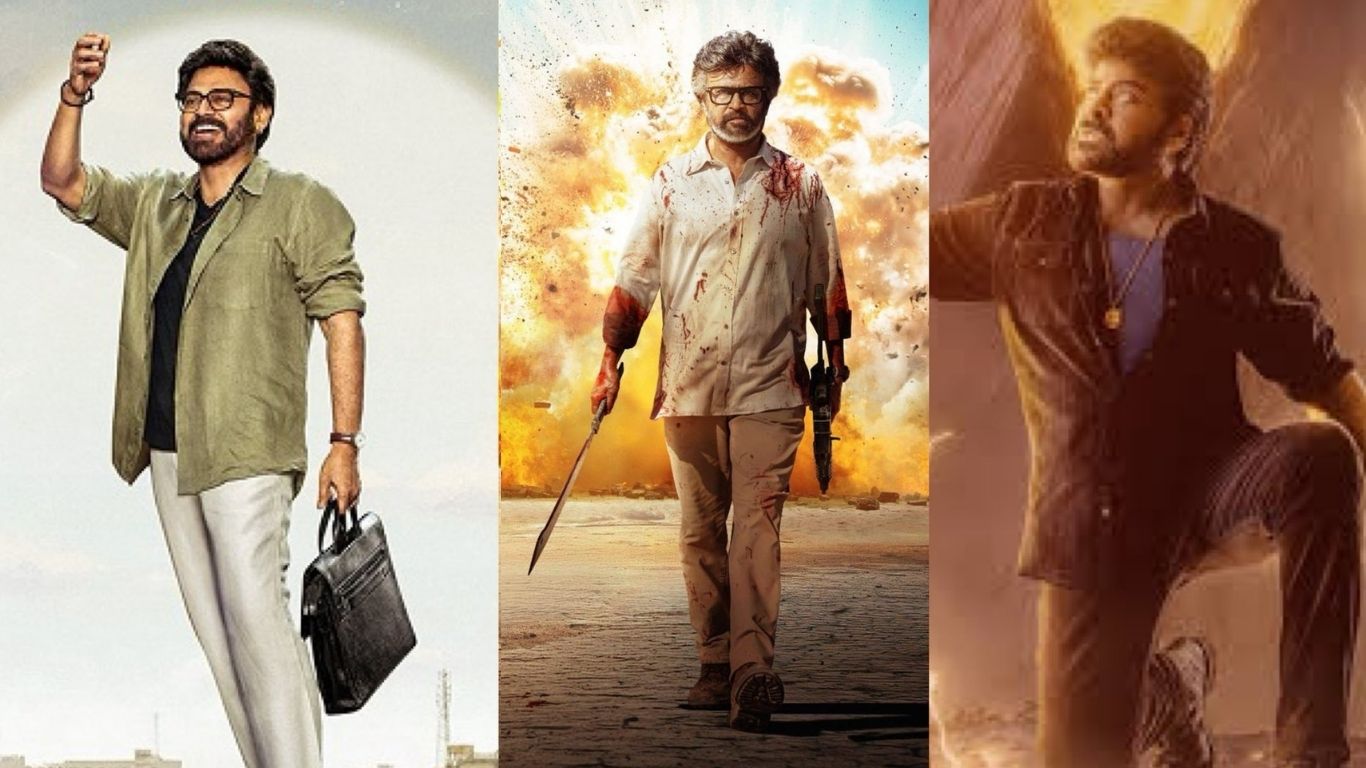 Tollywood : అక్టోబర్లో రజనీ vs చిరు vs వెంకీ.. గెలుపెవరిది